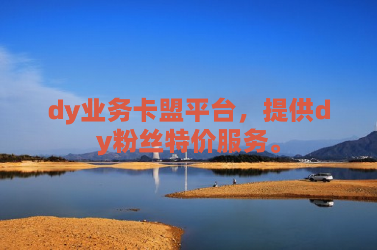 dy业务卡盟平台，提供dy粉丝特价服务。