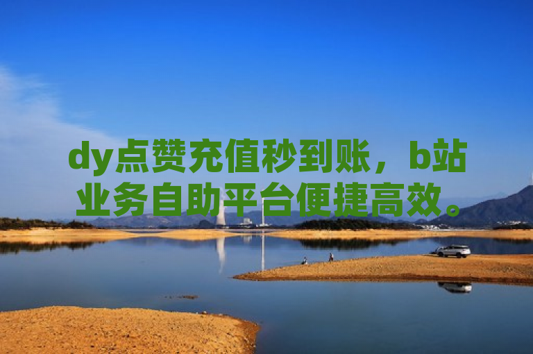 dy点赞充值秒到账，b站业务自助平台便捷高效。