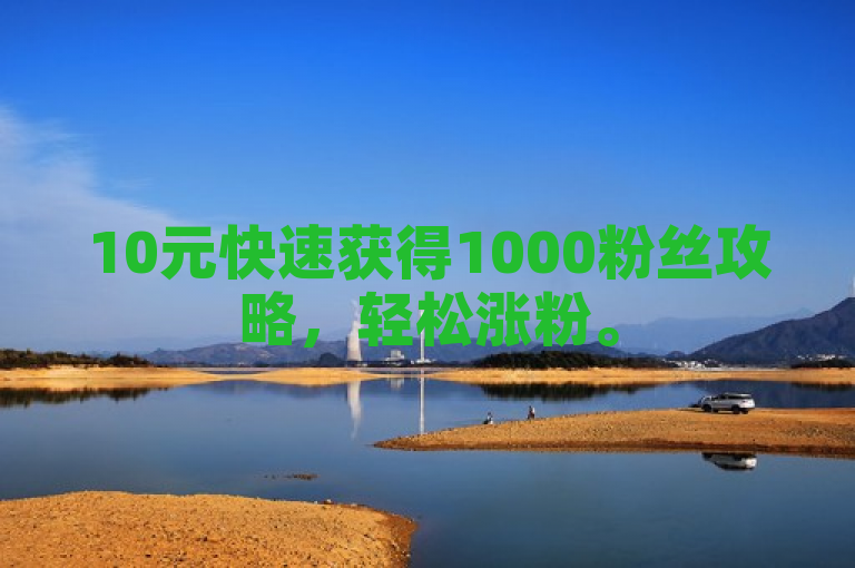 10元快速获得1000粉丝攻略，轻松涨粉。