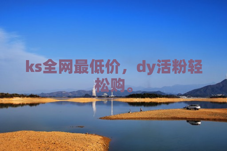 ks全网最低价，dy活粉轻松购。