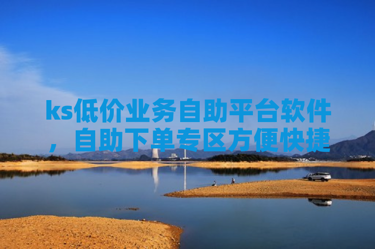 ks低价业务自助平台软件，自助下单专区方便快捷。