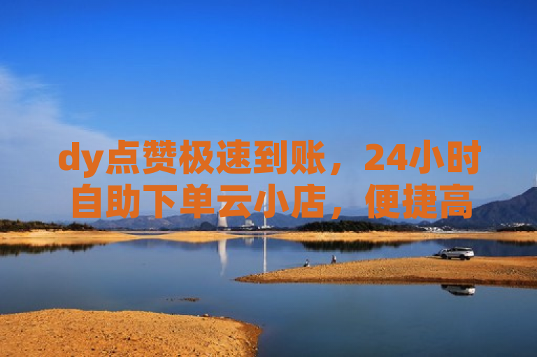 dy点赞极速到账，24小时自助下单云小店，便捷高效。