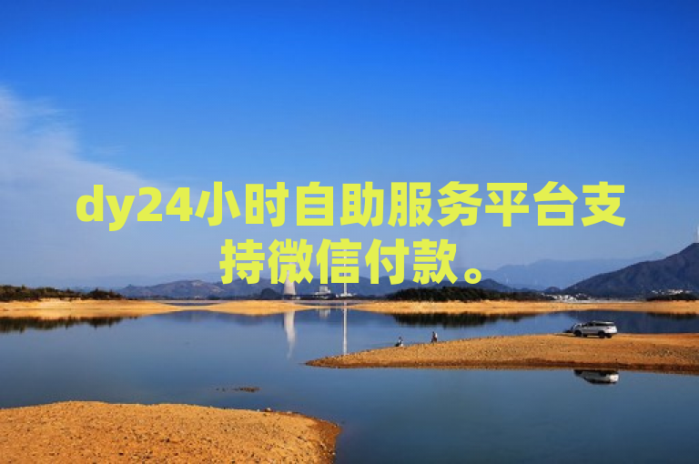 dy24小时自助服务平台支持微信付款。