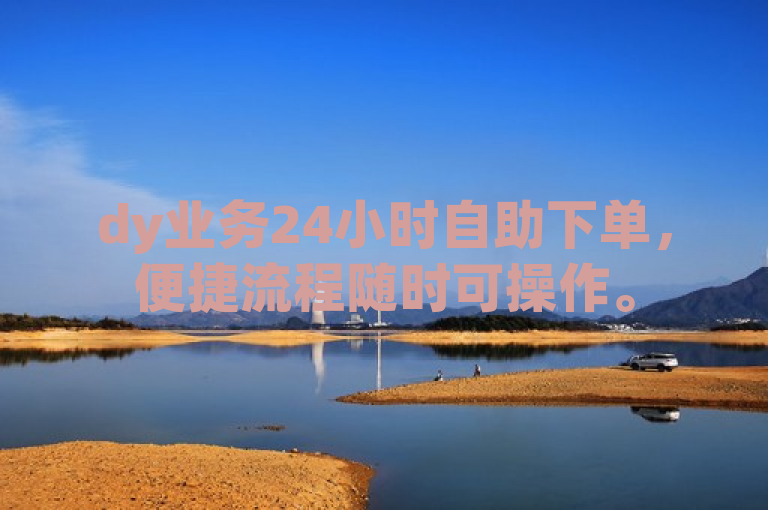 dy业务24小时自助下单，便捷流程随时可操作。