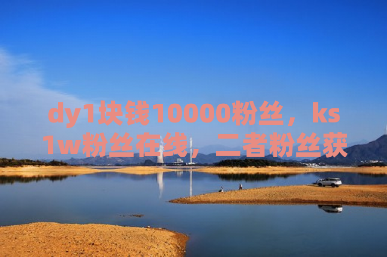 dy1块钱10000粉丝，ks1w粉丝在线，二者粉丝获取价不同。