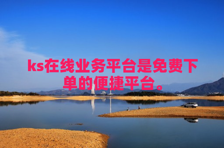 ks在线业务平台是免费下单的便捷平台。
