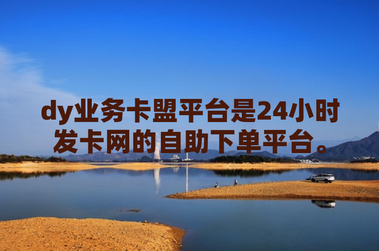 dy业务卡盟平台是24小时发卡网的自助下单平台。