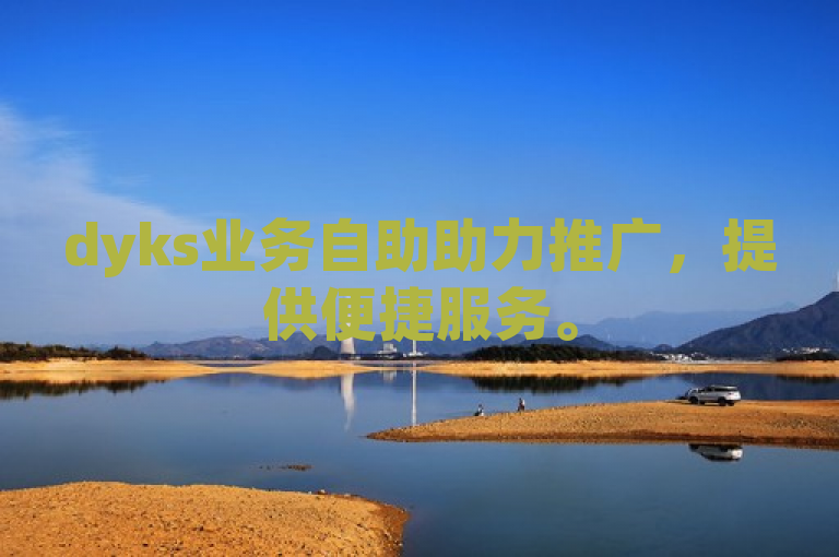 dyks业务自助助力推广，提供便捷服务。