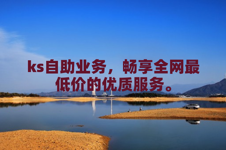 ks自助业务，畅享全网最低价的优质服务。