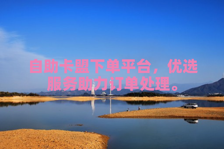 自助卡盟下单平台，优选服务助力订单处理。