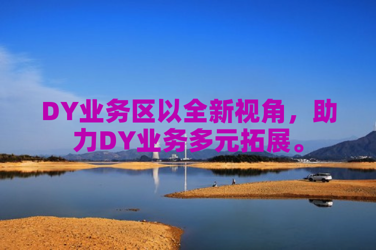 DY业务区以全新视角，助力DY业务多元拓展。