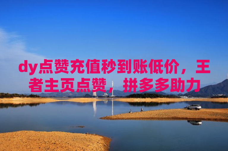 dy点赞充值秒到账低价，王者主页点赞，拼多多助力免费，1比10钻石入口。