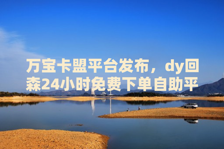 万宝卡盟平台发布，dy回森24小时免费下单自助平台低价来袭！