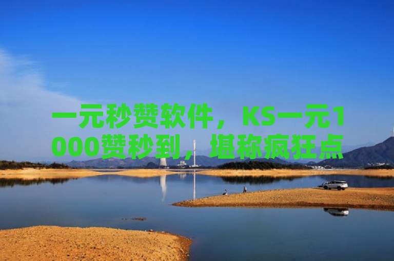 一元秒赞软件，KS一元1000赞秒到，堪称疯狂点赞神器。